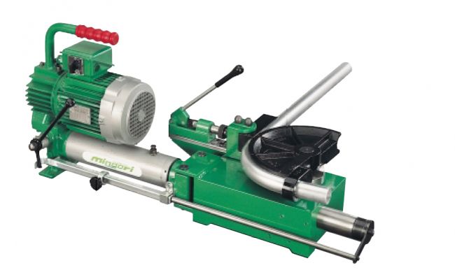 CINTREUSE PAR ENROULEMENT MOTORISÉE MARQUE MINGORI TYPE GS 60 - SYSTÈME PIGNON CRÉMAILLÈRE ROTATION TRÈS PRÉCISE   